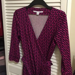 Diane Von Furstenburg wrap dress